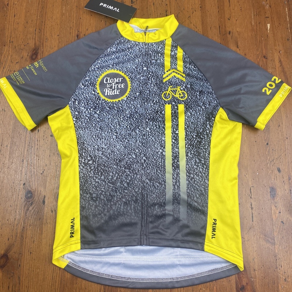 Primal CT Cycling Raglan Jersey Closer to‎ Free Ride Bicycle Shirt YOUTH M Cycle